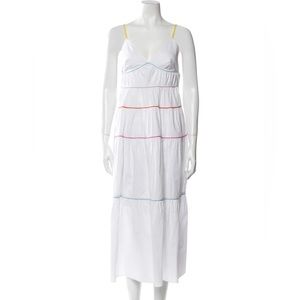 White Staud Maxi Dress